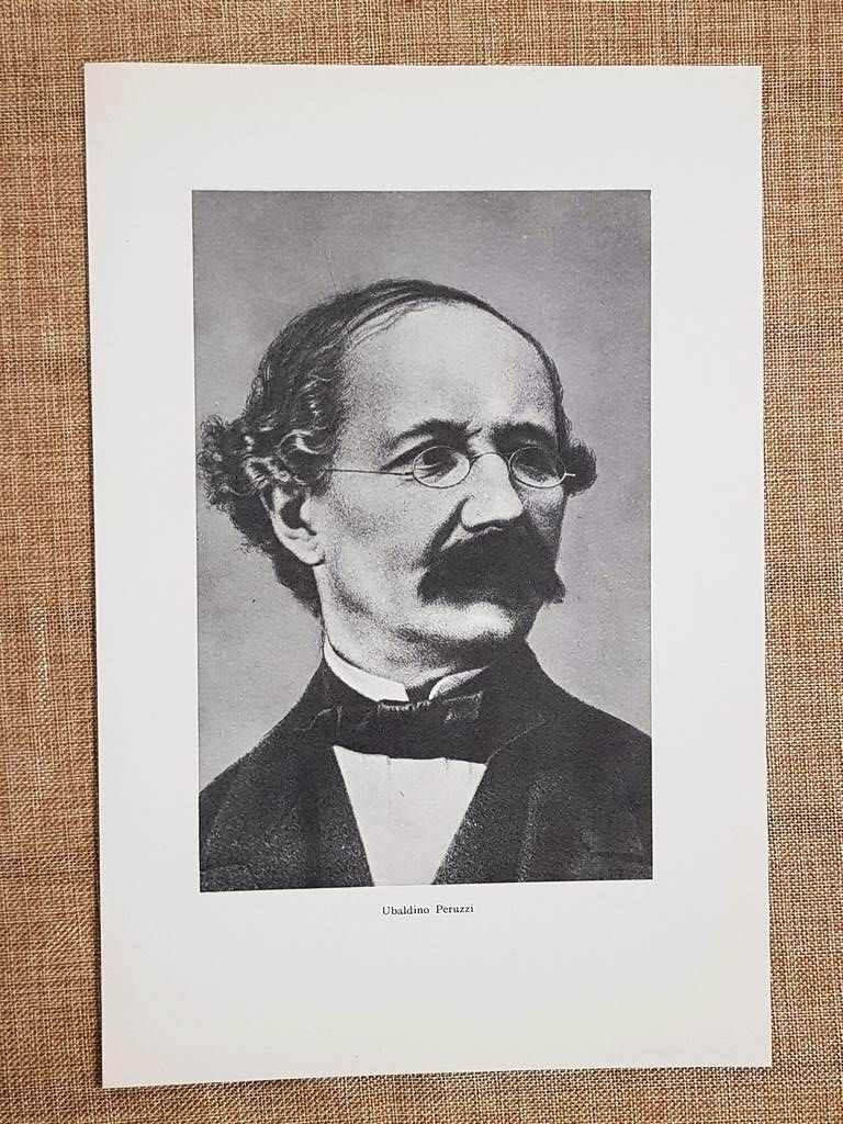 Ubaldino Peruzzi de' Medici Firenze 1822 – Antella 1891 Politico …