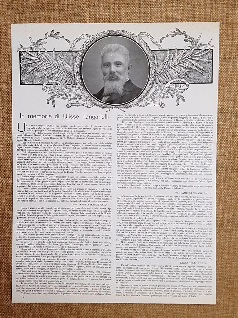 Ulisse Tanganelli Arezzo, 1853 – Firenze, 1931 Poeta e magistrato …