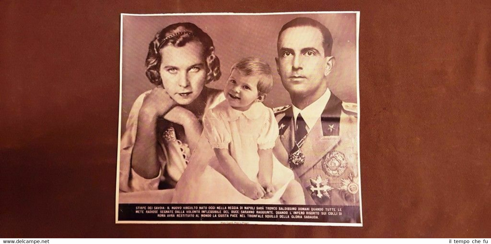 Umberto II di Savoia Maria José del Belgio e Maria …