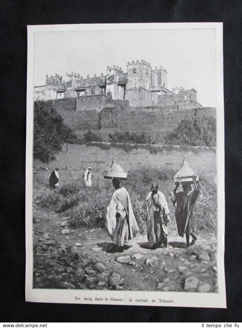 Un borgo nel Glaoui: la casbah di Telouet, in Marocco …