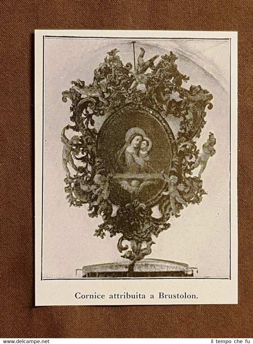 Una cornice attribuita ad Andrea Brustolon Scultore di Belluno Stampa …