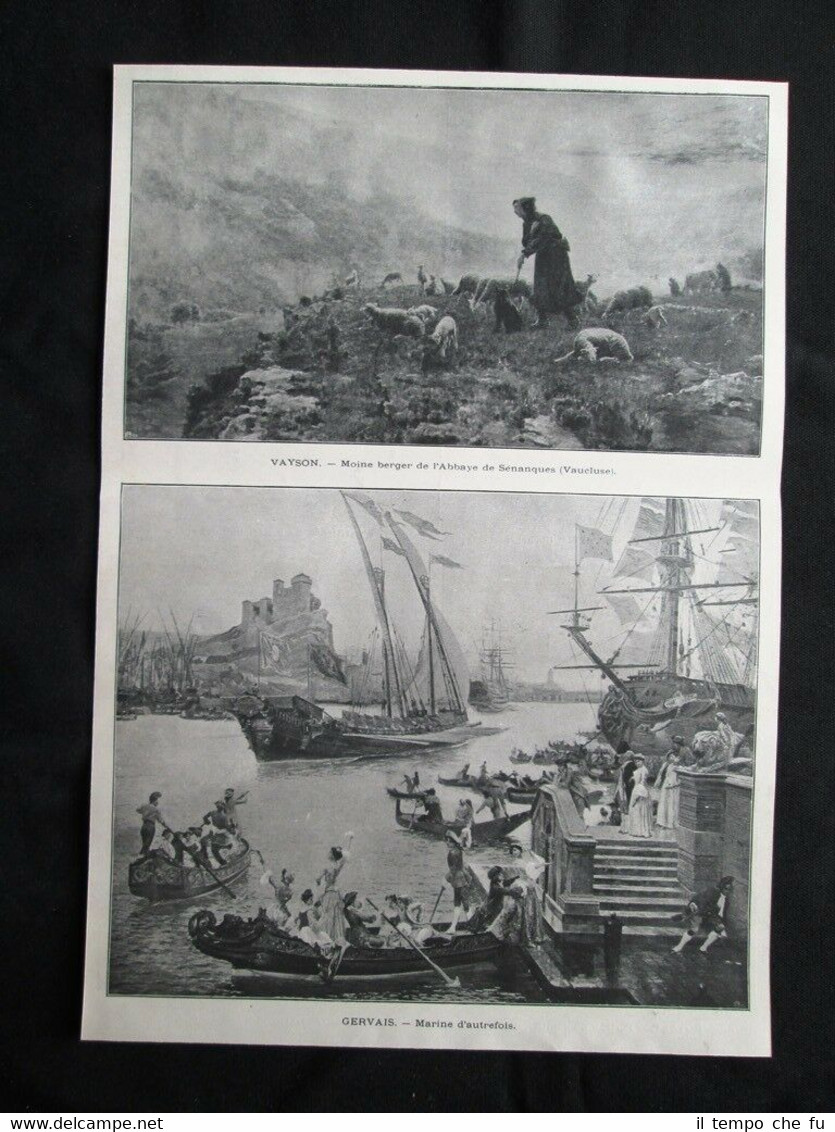 Vayson, Gervais + Rochegrosse, Clairin, Roybet, Hitchcock Stampa del 1903