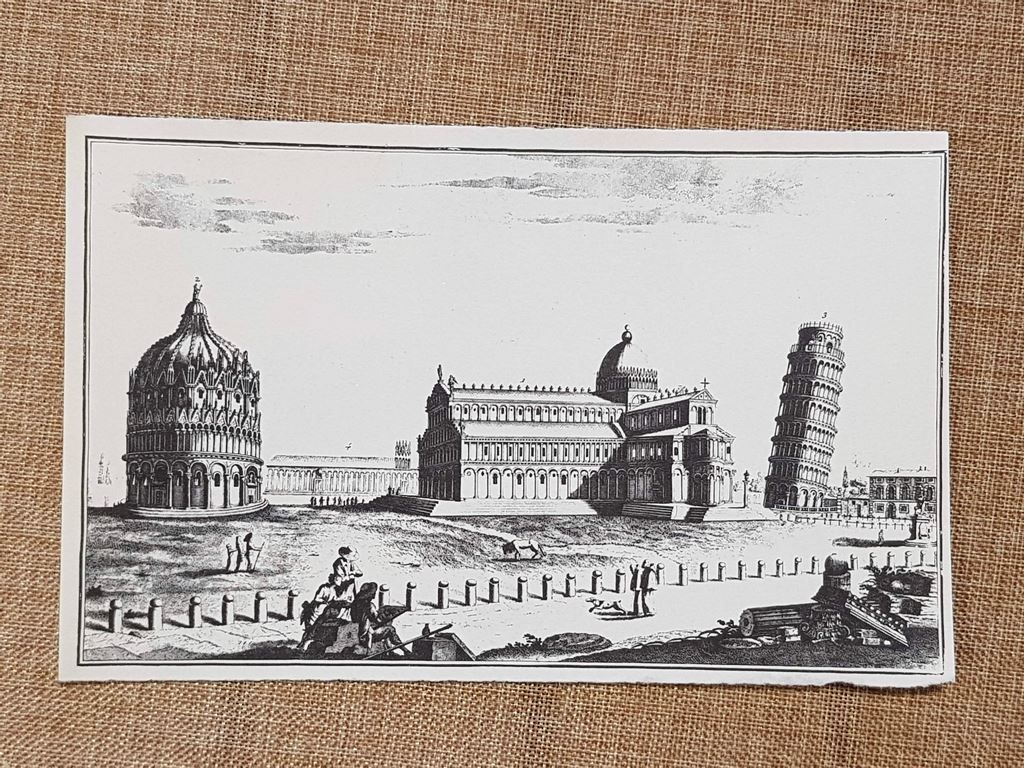 Veduta dei quattro rinomati Edifizi della Città di Pisa Fambrini …