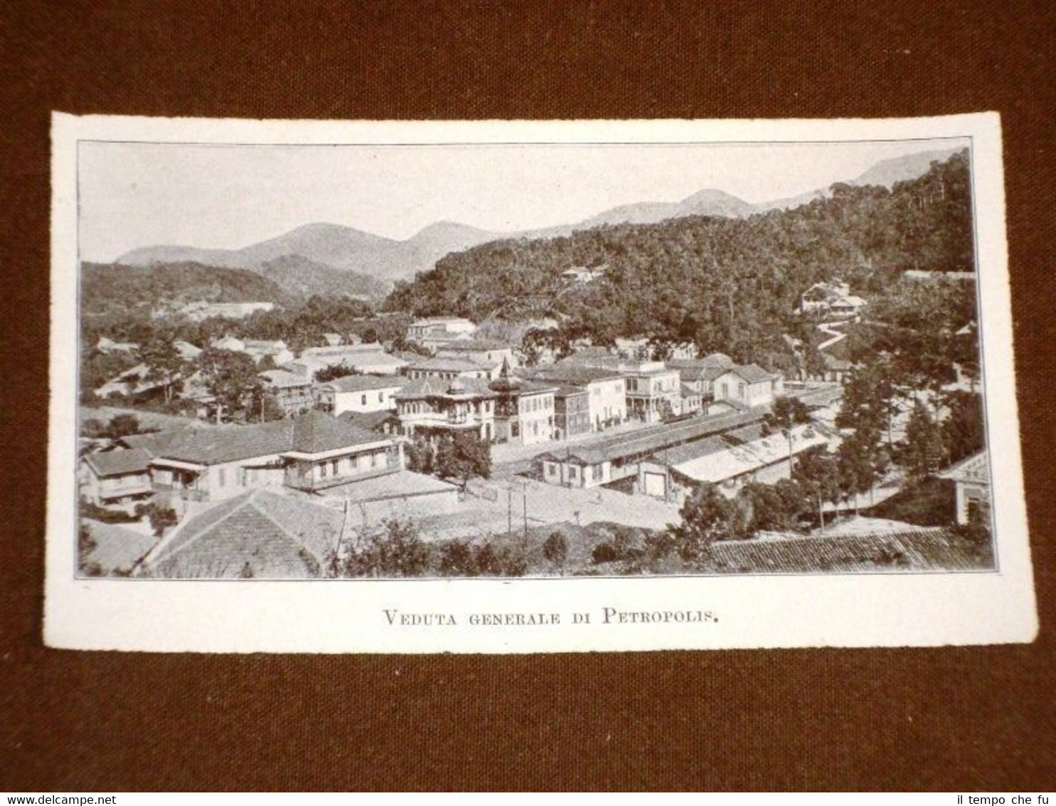 Veduta generale di Petrópolis nel 1907 Brasile