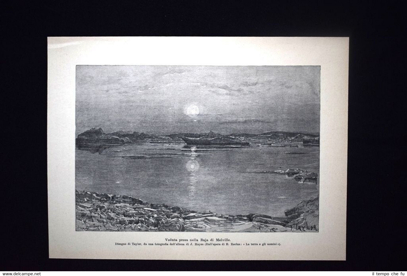 Veduta presa nella baia di Melville