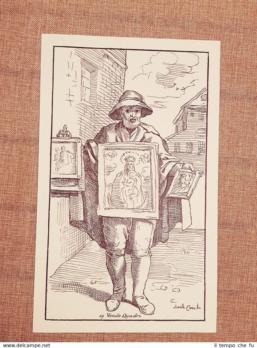 Vende quadri Arti di Bologna Tavola di Annibale Carracci del …