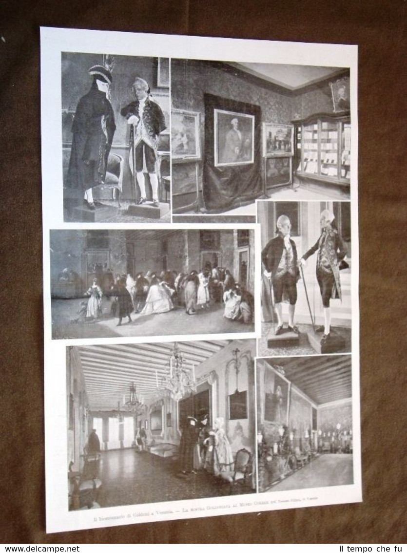 Venezia nel 1907 Per i 200 anni di Goldoni Mostra …