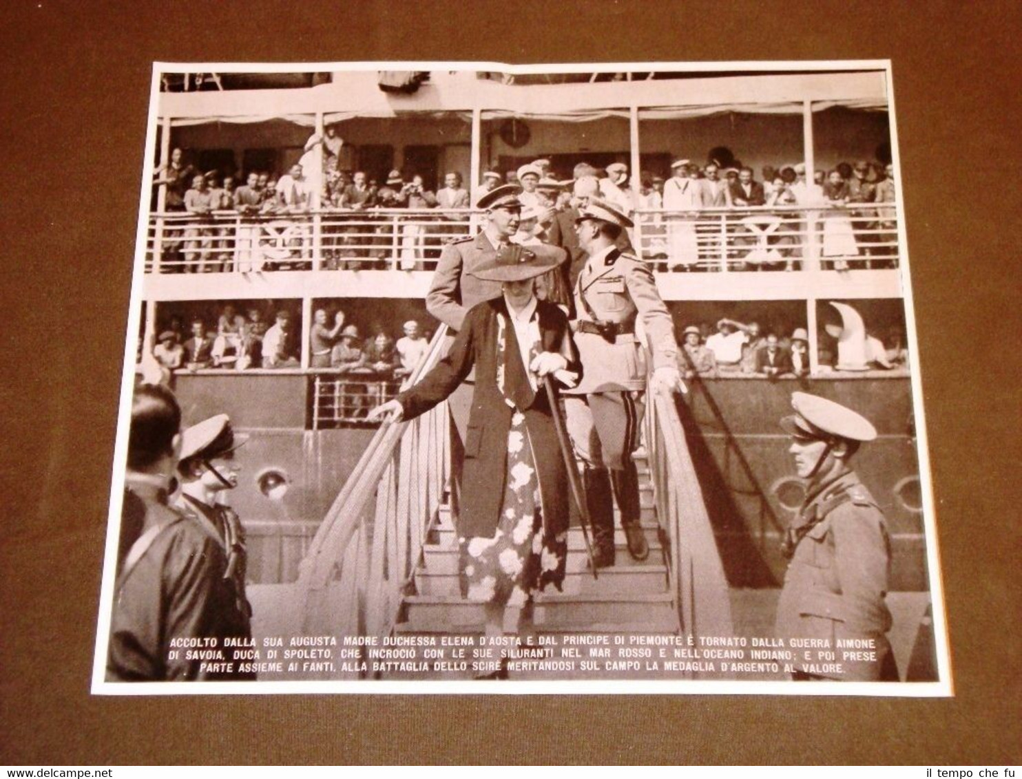 Ventennio fascista Fascismo in Italia 1935 Ritorno di Aimone di …