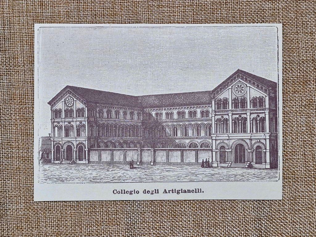 Vercelli nell'800 Collegio degli Artigianelli Piemonte