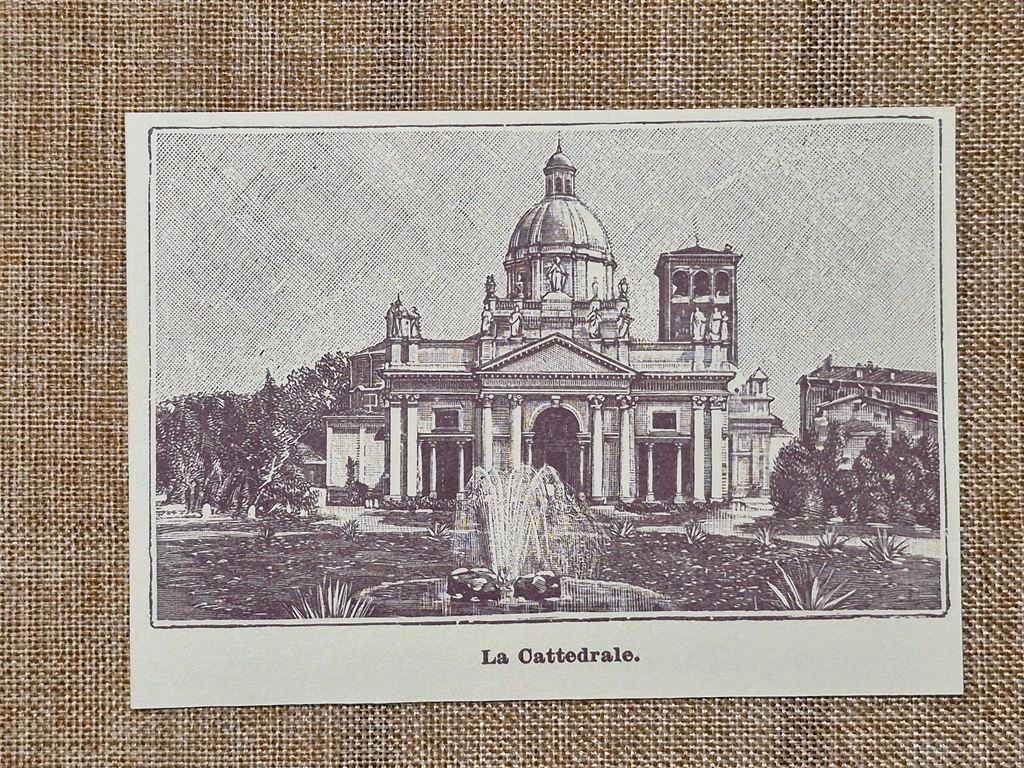 Vercelli nell'800 La Cattedrale Piemonte
