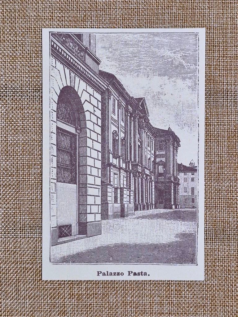 Vercelli nell'800 Palazzo Pasta Piemonte