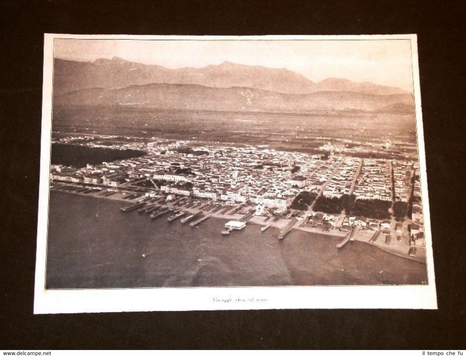 Viareggio nel 1931 Vista dal mare