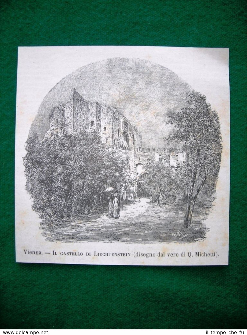 Vienna nel 1886, Il castello di Liechtenstein