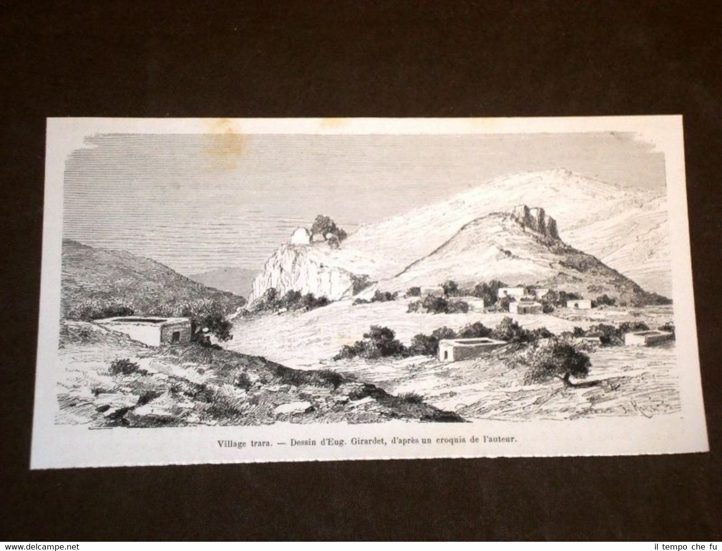 Village Trara en 1889