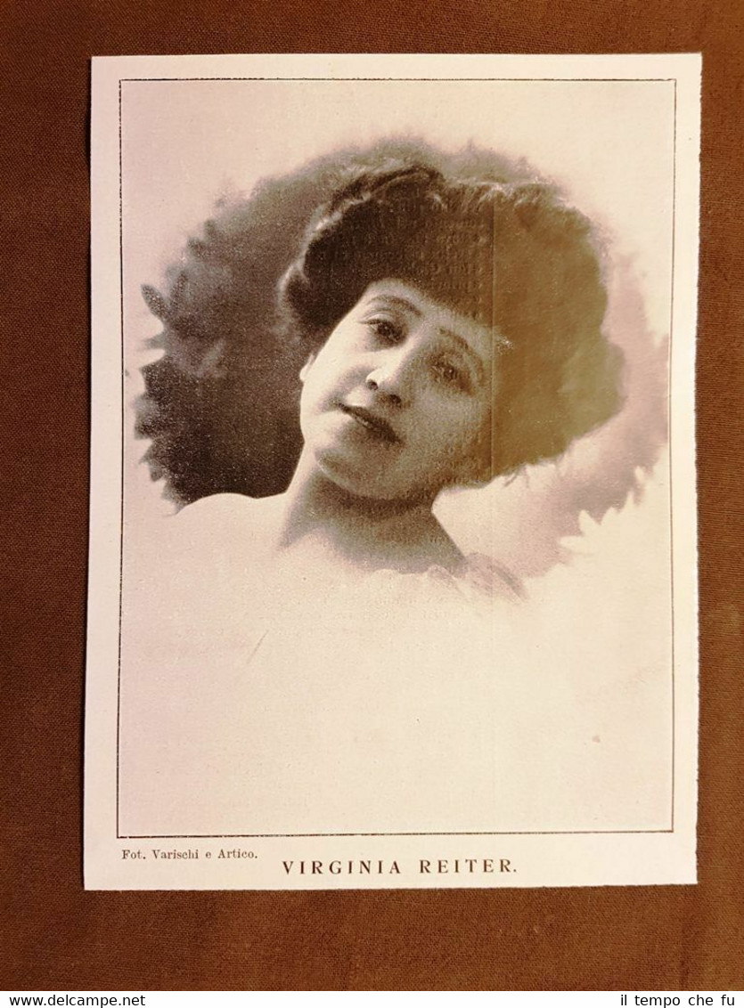 Virginia Reiter o Reiterer nel 1915 Modena, 1862 - 1937 …