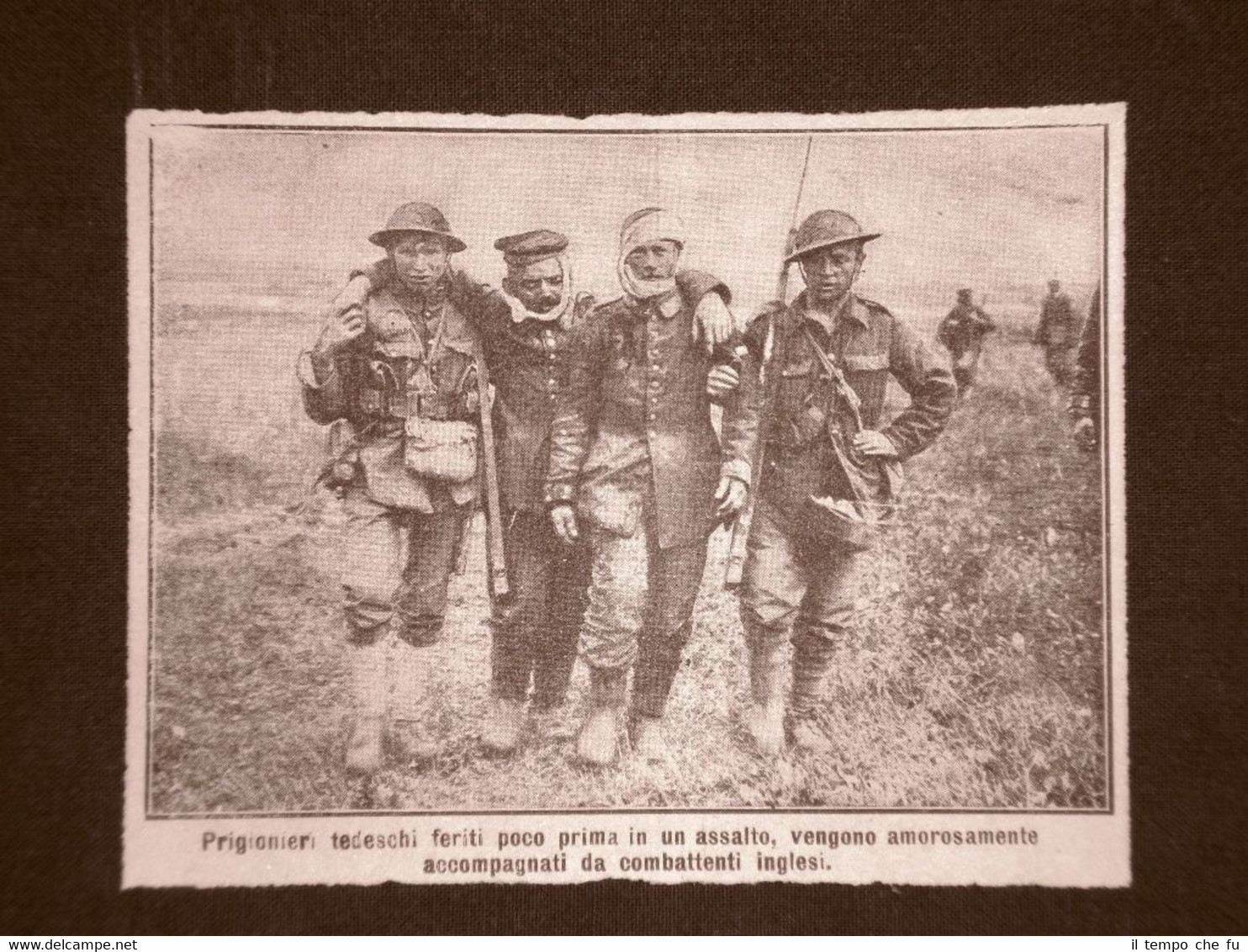 WW1 - Prima guerra mondiale Anno 1916 Prigionieri dei tedeschi …