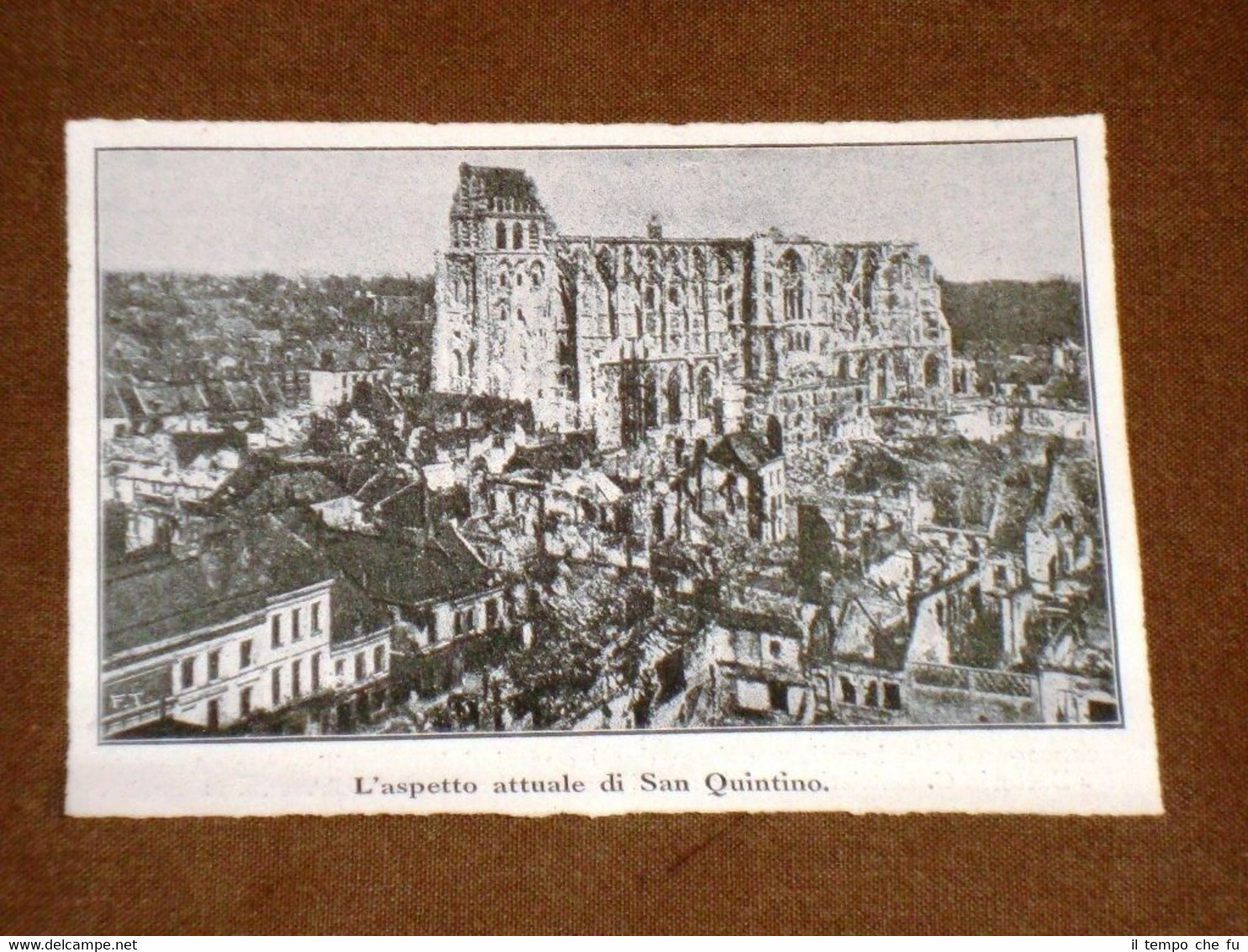 WW1 1a Guerra mondiale 1914-1918 Veduta della città di San …