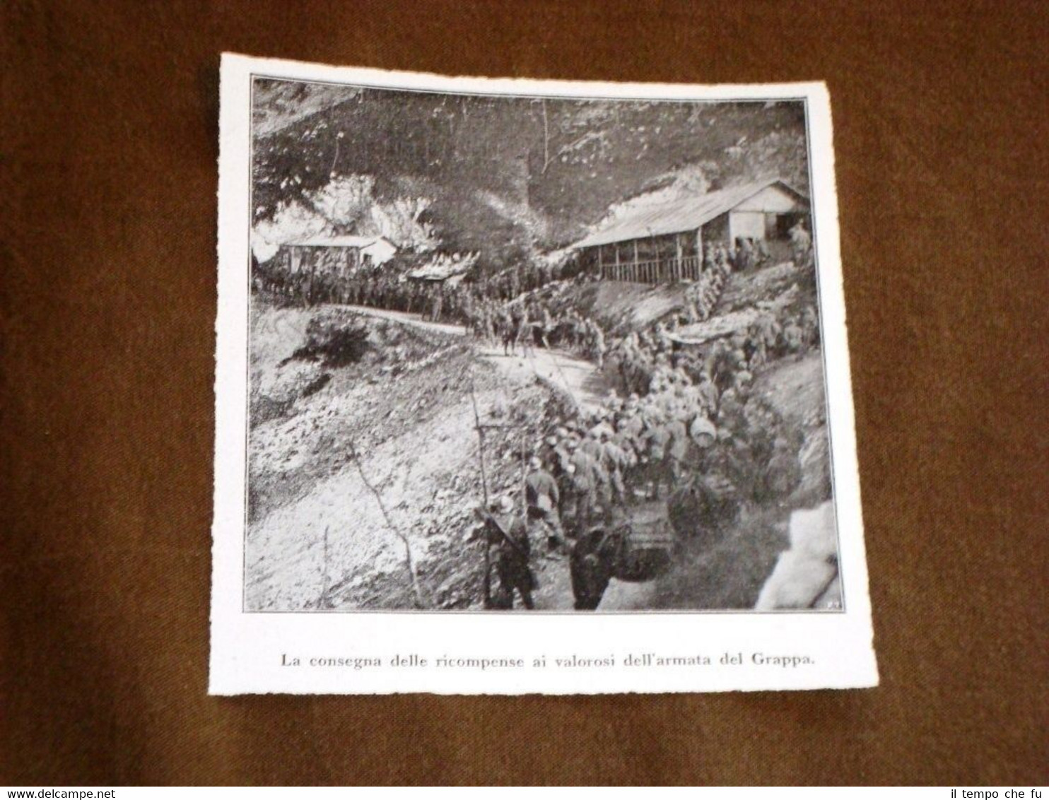 WW1 Prima guera mondiale 1914-1918 Consegna ricompense ai valorosi armata …