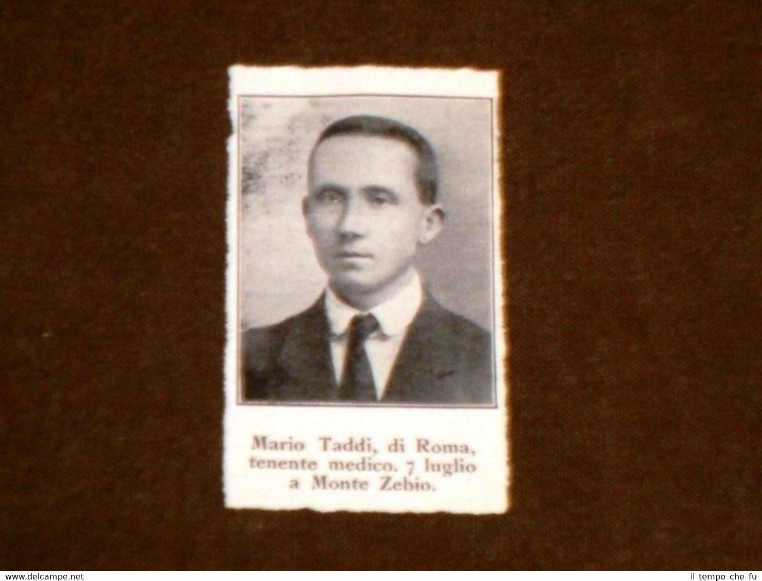 WW1 Prima Guerra Mondiale 1914 - 1918 Caduto Mario Taddi …