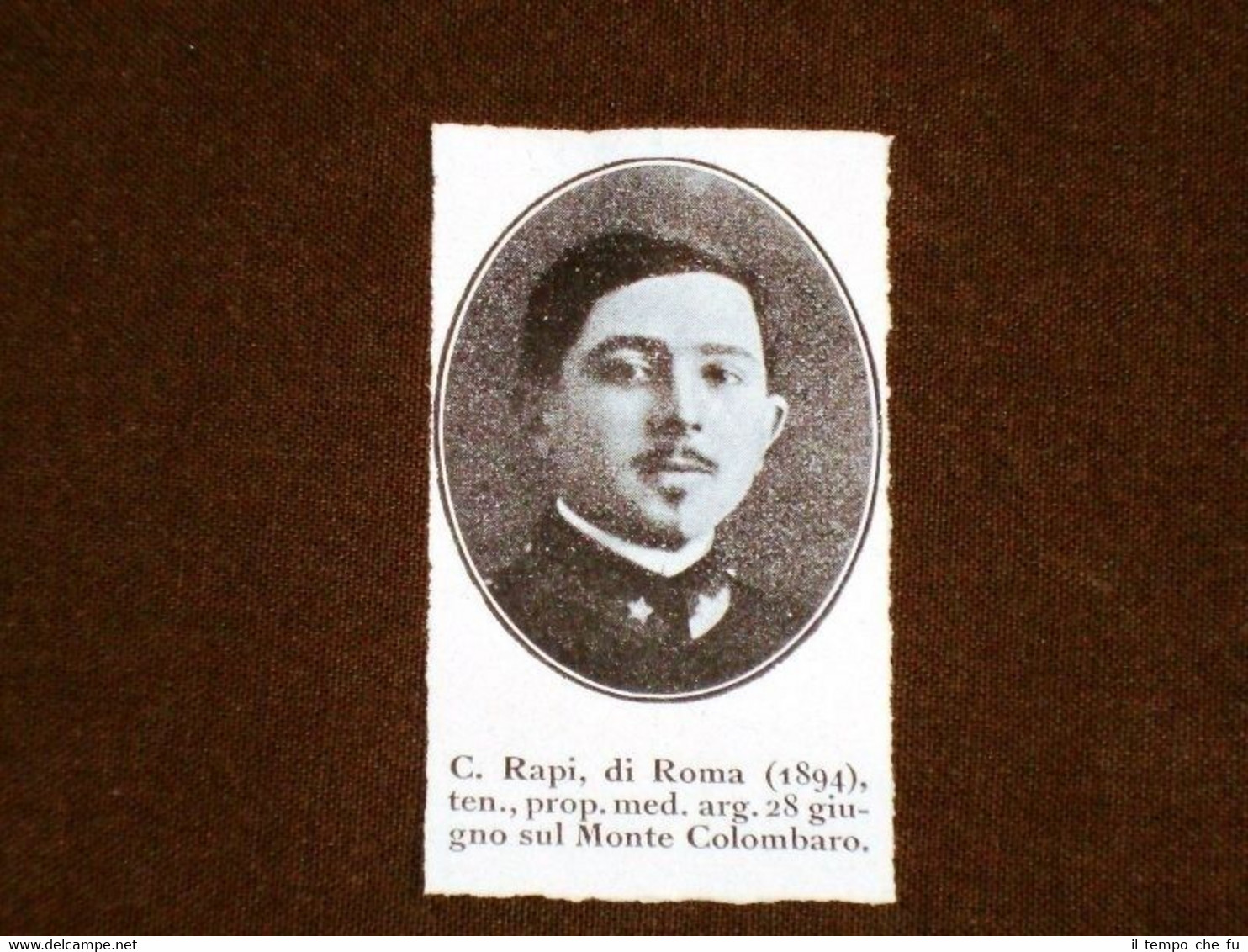 WW1 Prima Guerra Mondiale 1914 - 1918 Caduto per la …