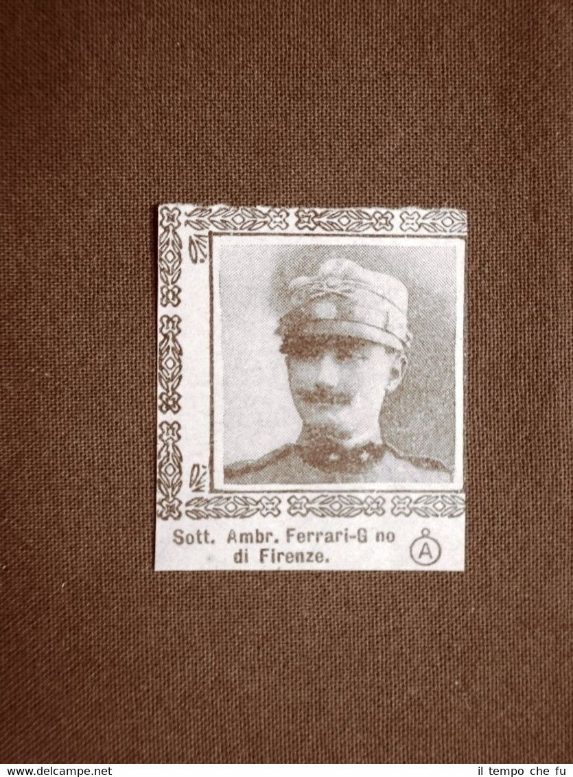 WW1 Prima guerra mondiale 1914-1918 Caduto Ambrogio Ferrari Gino di …