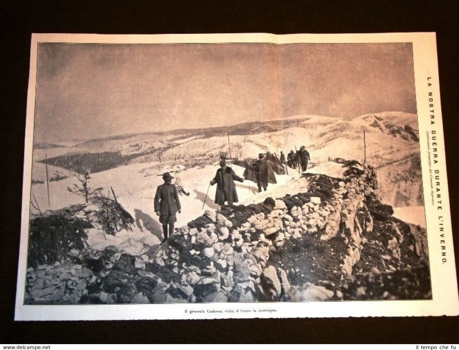 WW1 Prima Guerra Mondiale 1914-1918 Generale Cadorna al fronte e …
