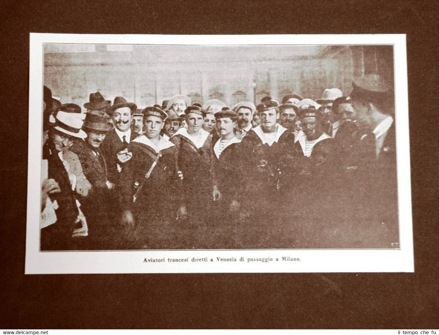 WW1 Prima guerra mondiale 1914-1918 Milano nel 1915 Aviatori di …