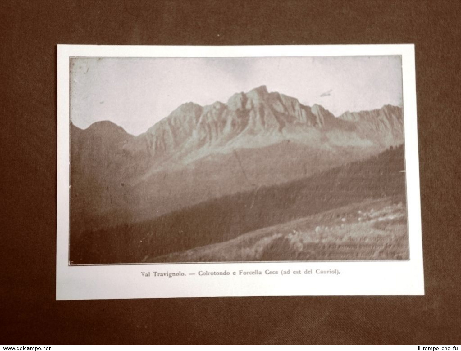 WW1 Prima guerra mondiale 1914-1918 Val Travignolo nel 1917 Colrotondo …