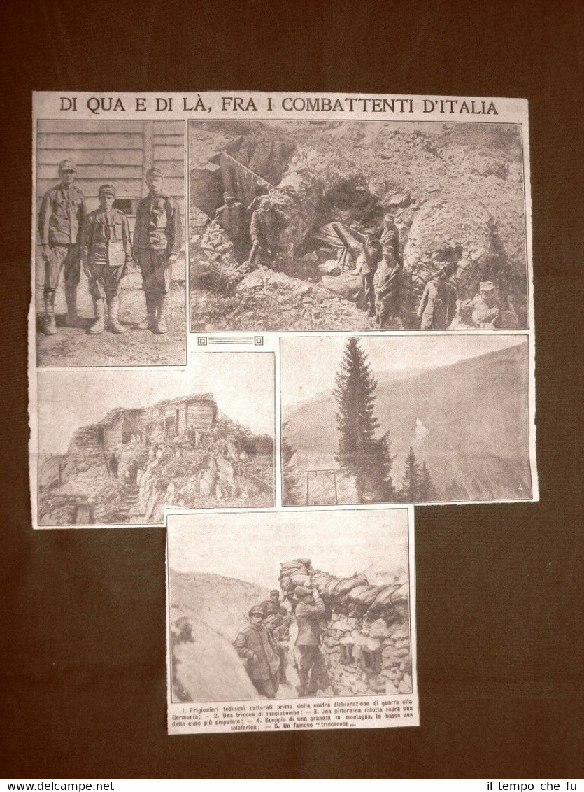 WW1 Scene della Prima guerra mondiale nel 1916 Prigionieri tedeschi …