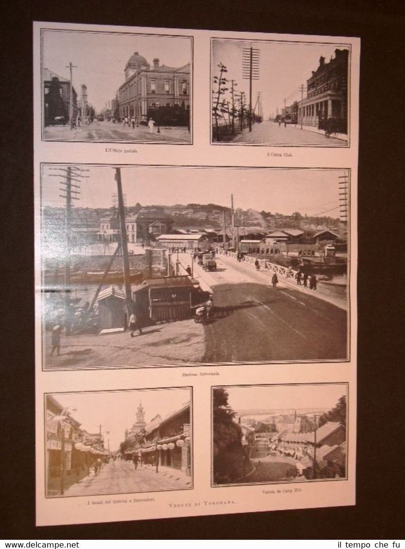 Yokohama ? nel 1904 Giappone + Napoli Yach tHohenzollern + …