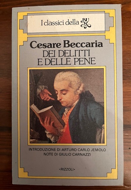 DEI DELITTI E DELLE PENE