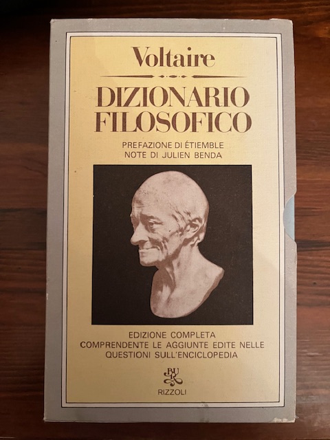 DIZIONARIO FILOSOFICO