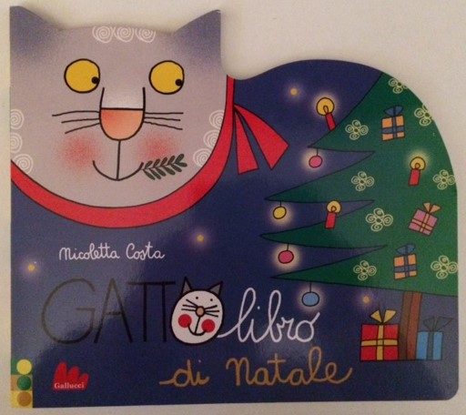 GATTOLIBRO DI NATALE EDIZ. A COLORI