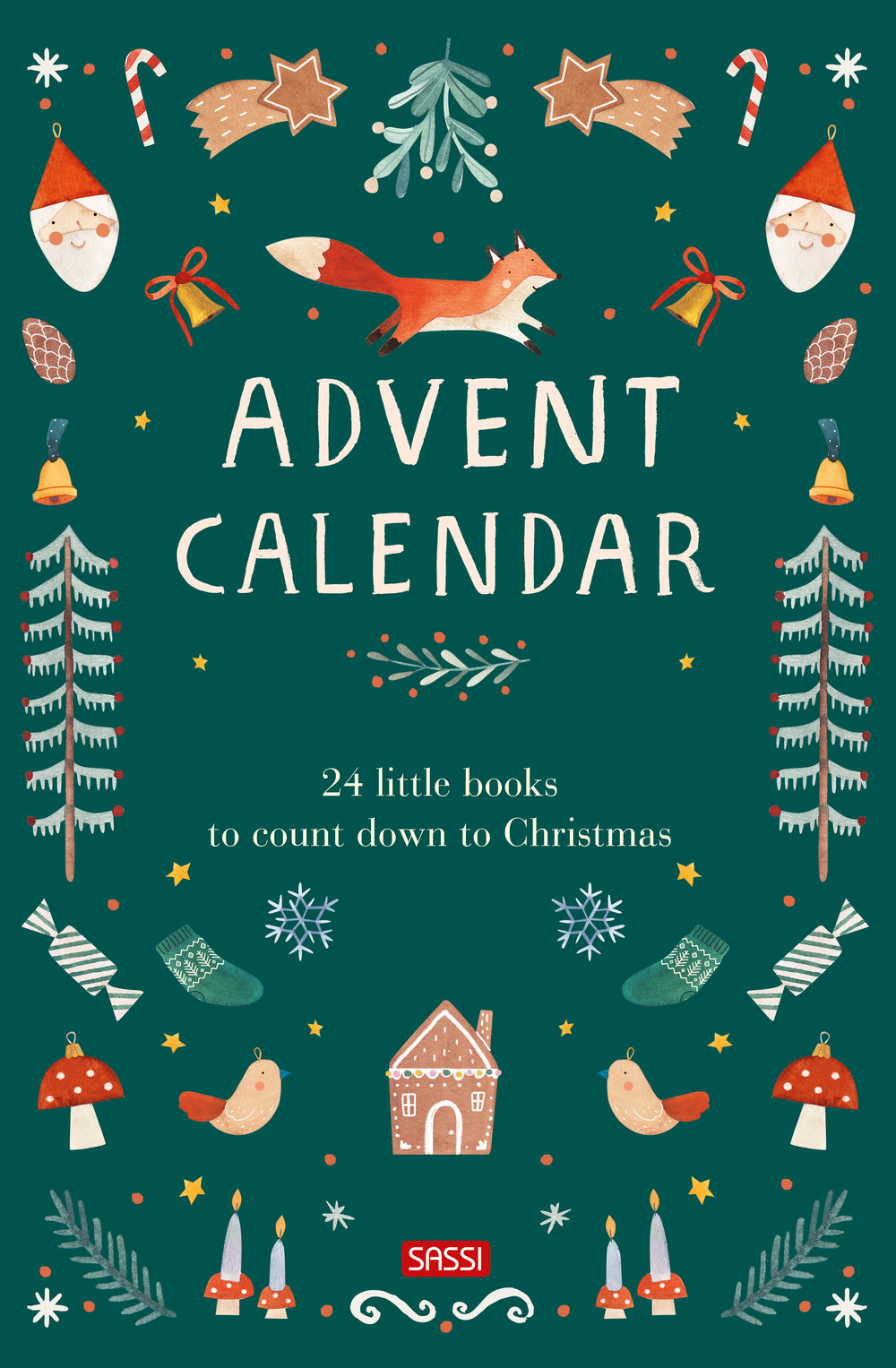Advent calendar. 24 little books to count down to Christmas. …