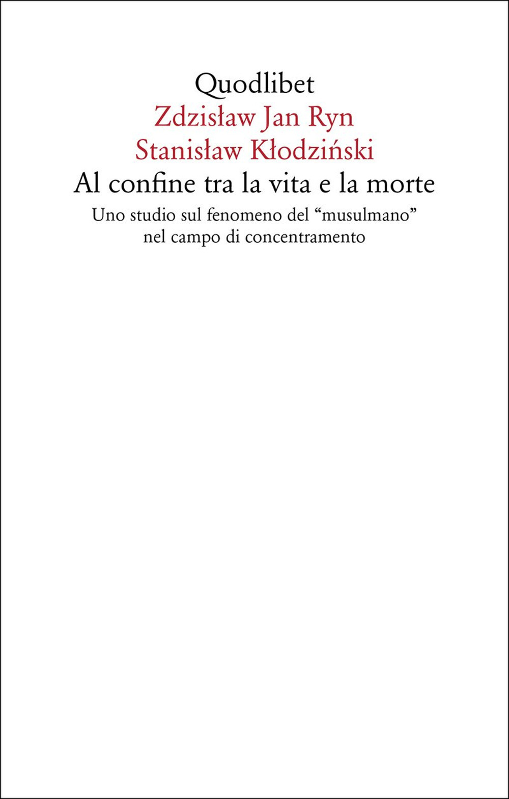 Al confine tra la vita e la morte. Uno studio …