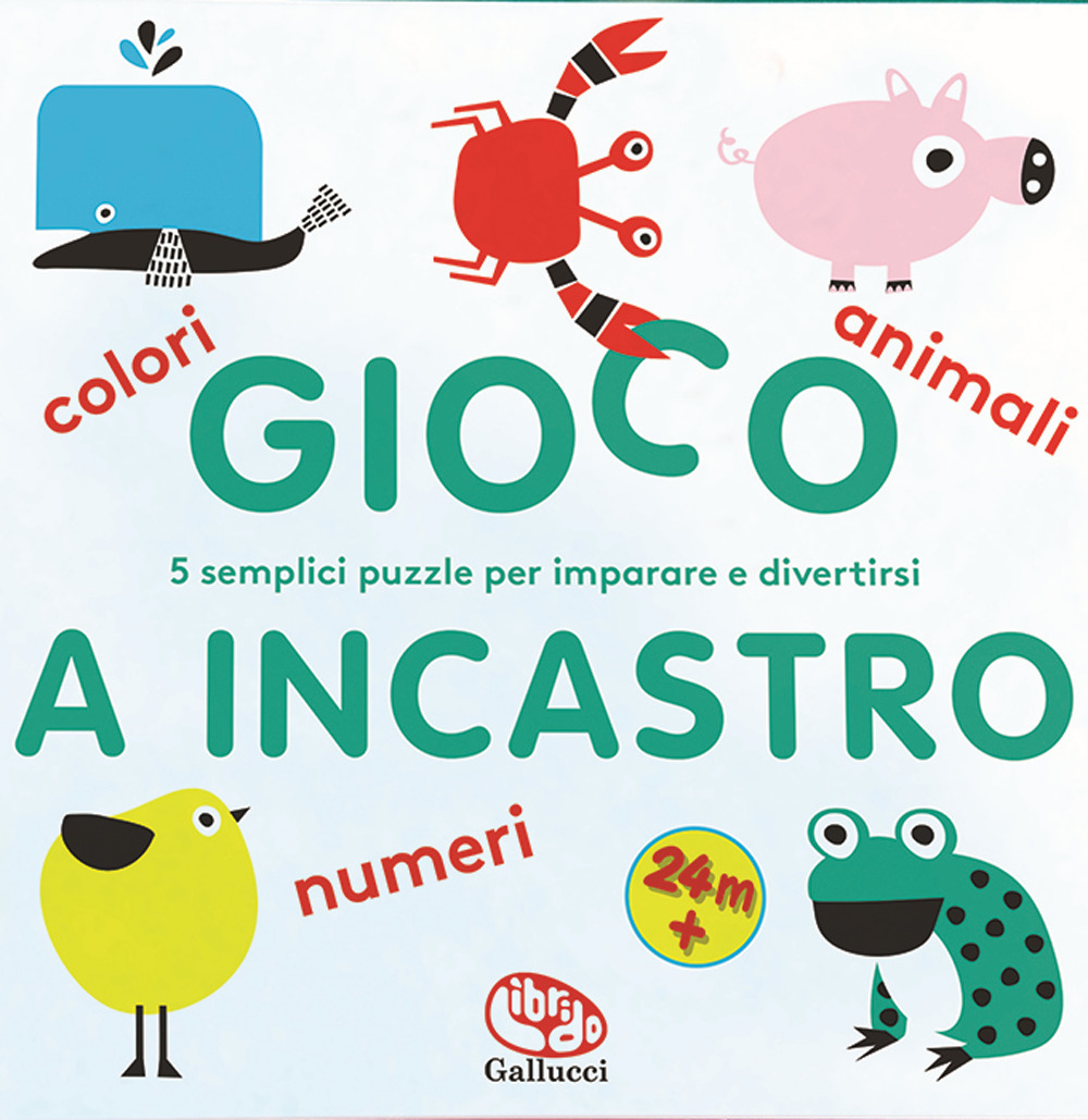 Colori numeri e animali. Gioco a incastro. Ediz. illustrata. Con …