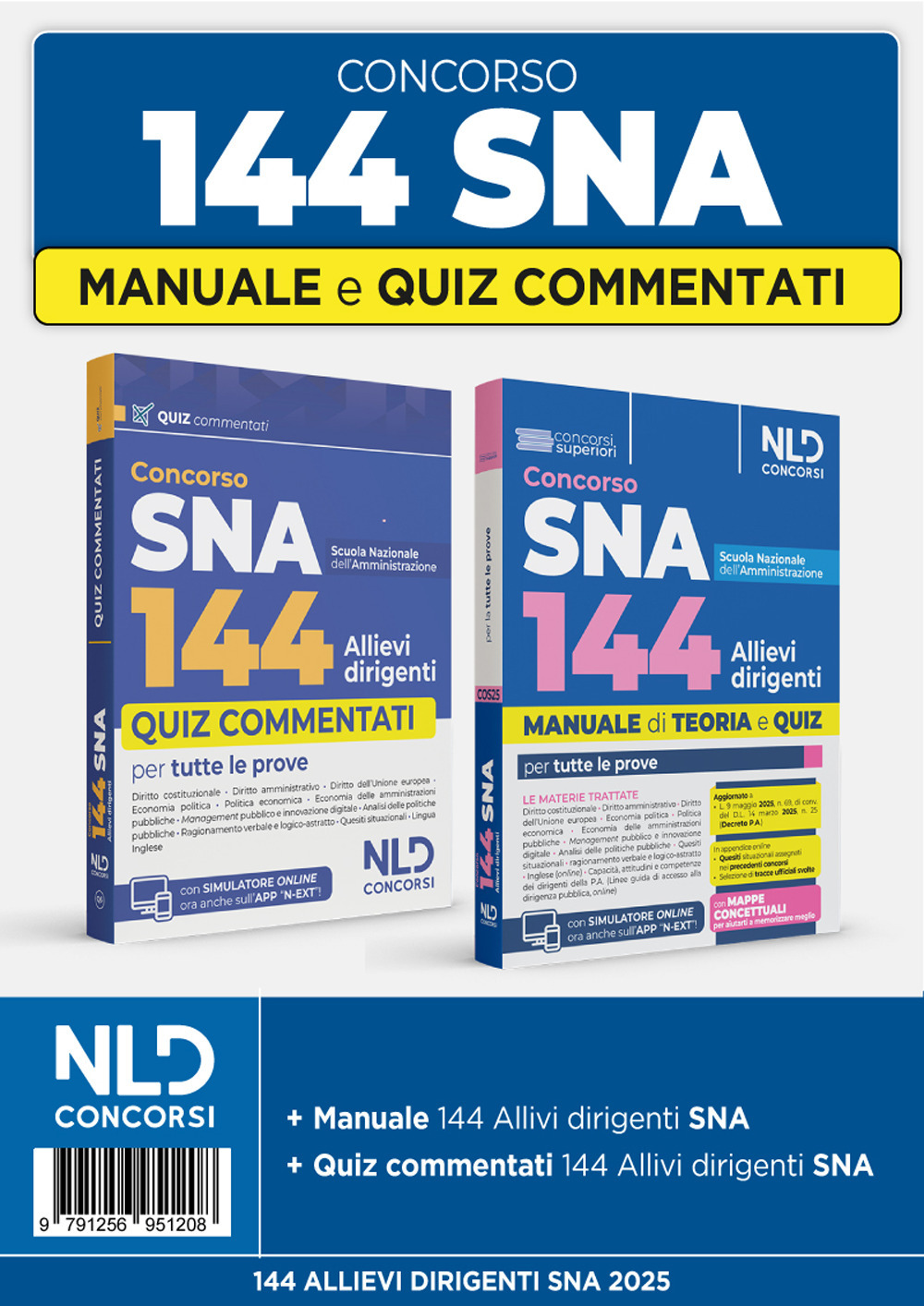 Concorso 144 posti allievi Sna. Manuale + quiz commentati per …