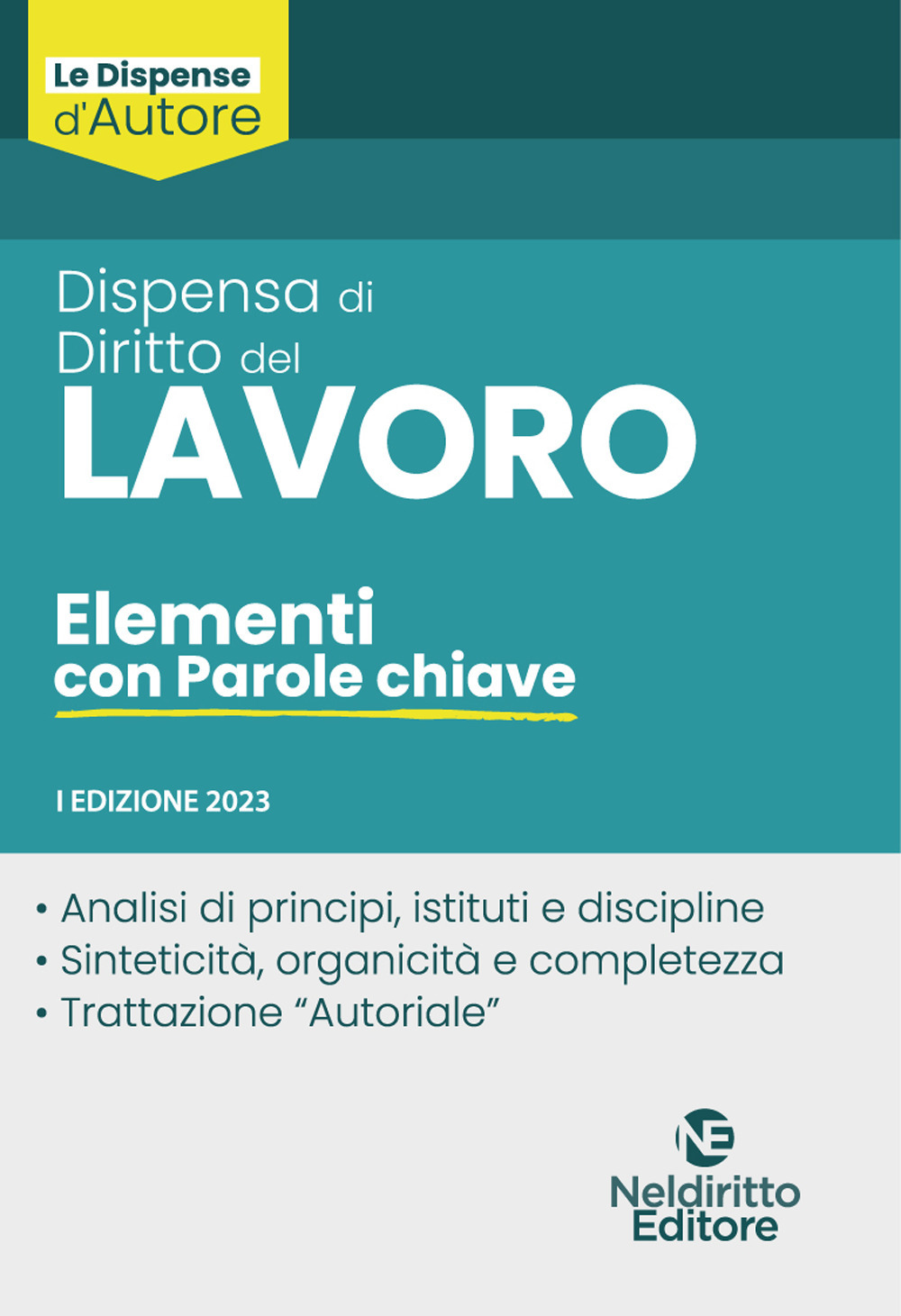 Dispensa di diritto del lavoro. Elementi con parole chiave