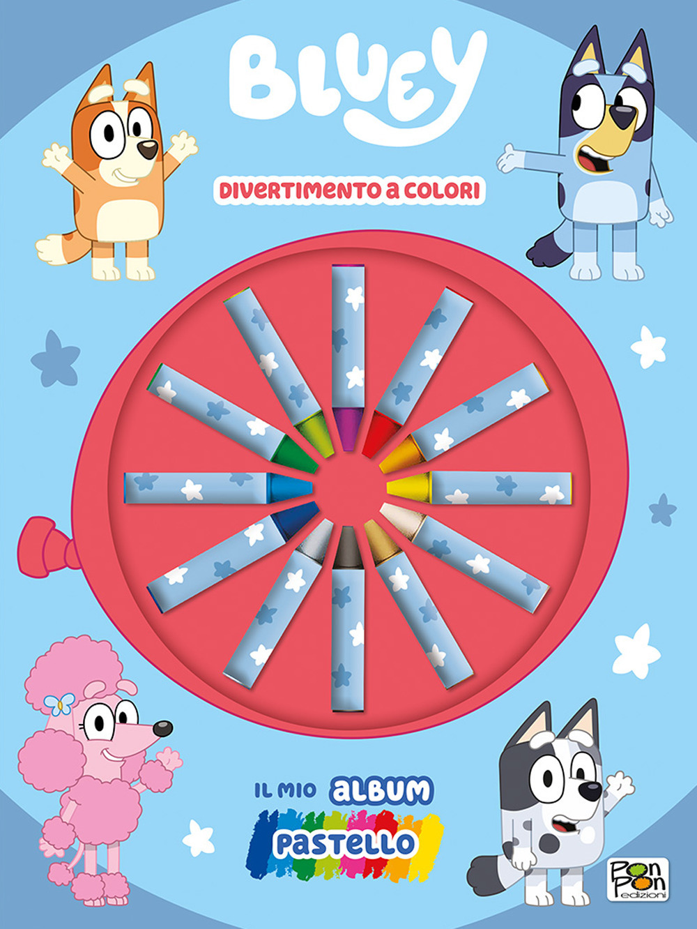 Divertimento a colori! Il mio album pastello. Bluey. Ediz. a …