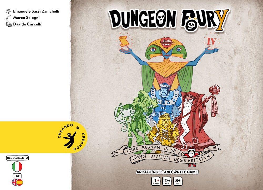 Dungeon Foury. Album gioco. Nuova ediz.