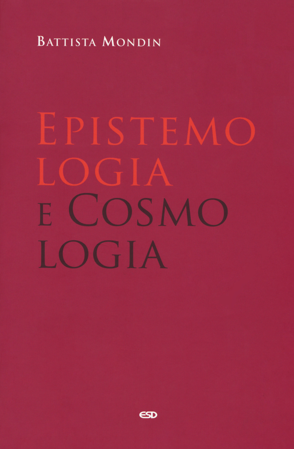 Epistemologia e cosmologia