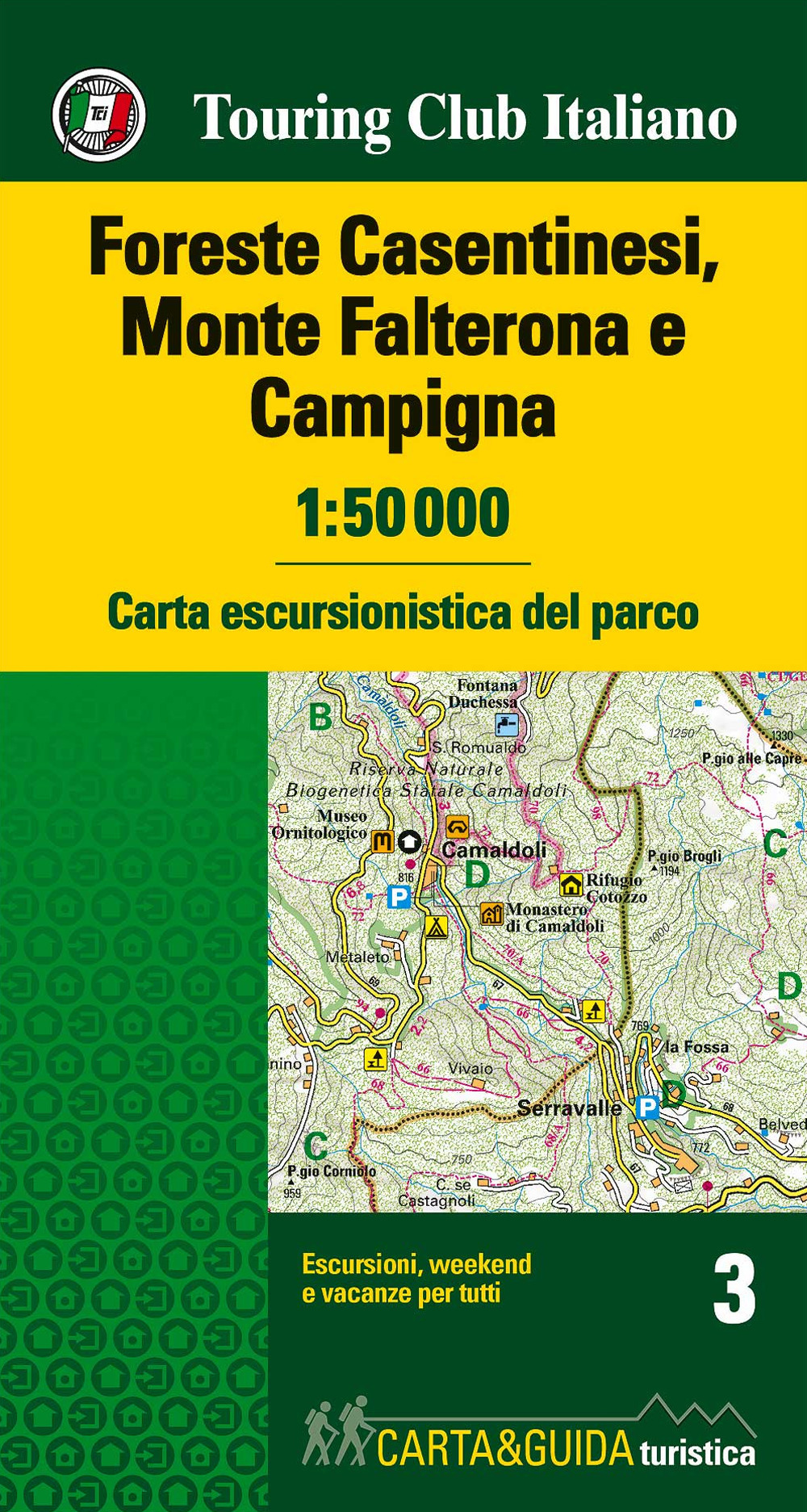 Foreste Casentinesi, Monte Falterone e Campigna 1:50.000. Carta escursionistica del …