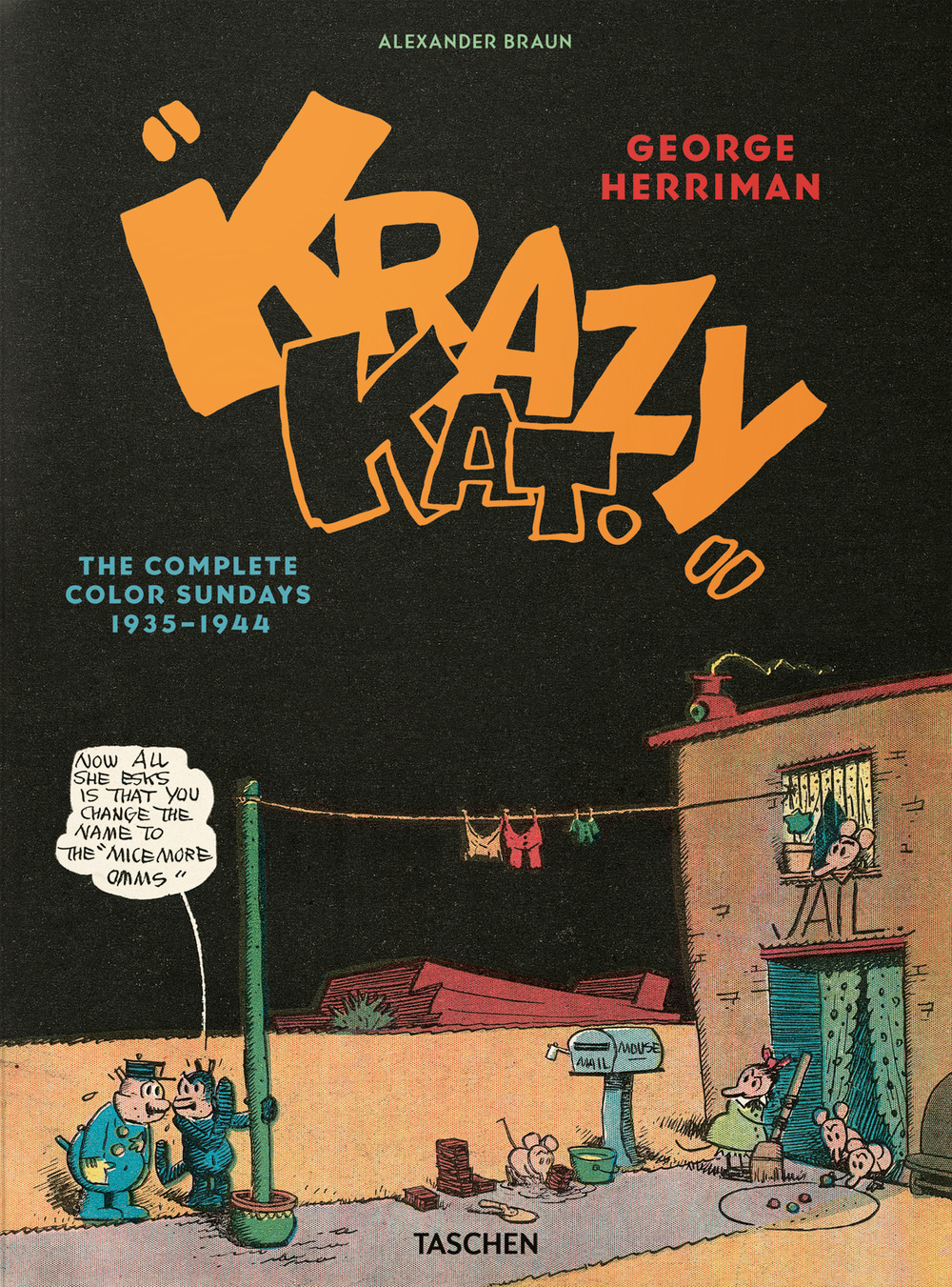 George Herriman's "Krazy Kat". The complete color sundays 1935-1944