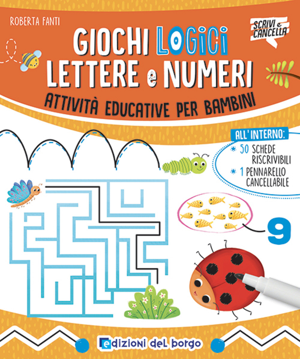 Giochi logici, lettere e numeri. Con 50 schede riscrivibili. Con …