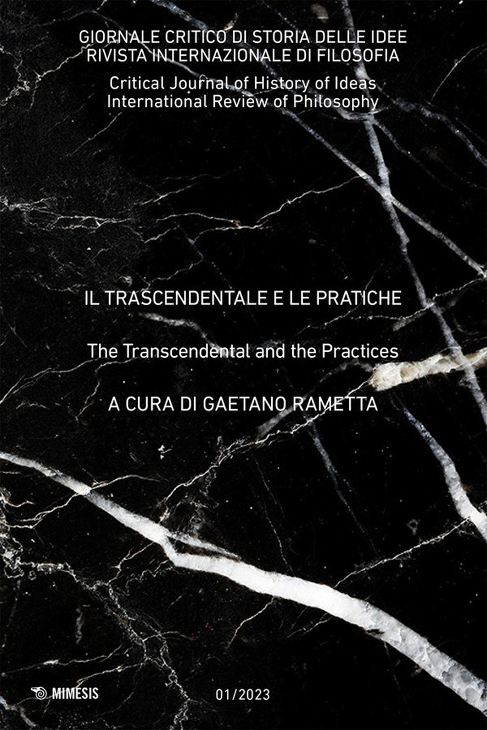 Giornale critico di storia delle idee. Ediz. italiana e inglese …