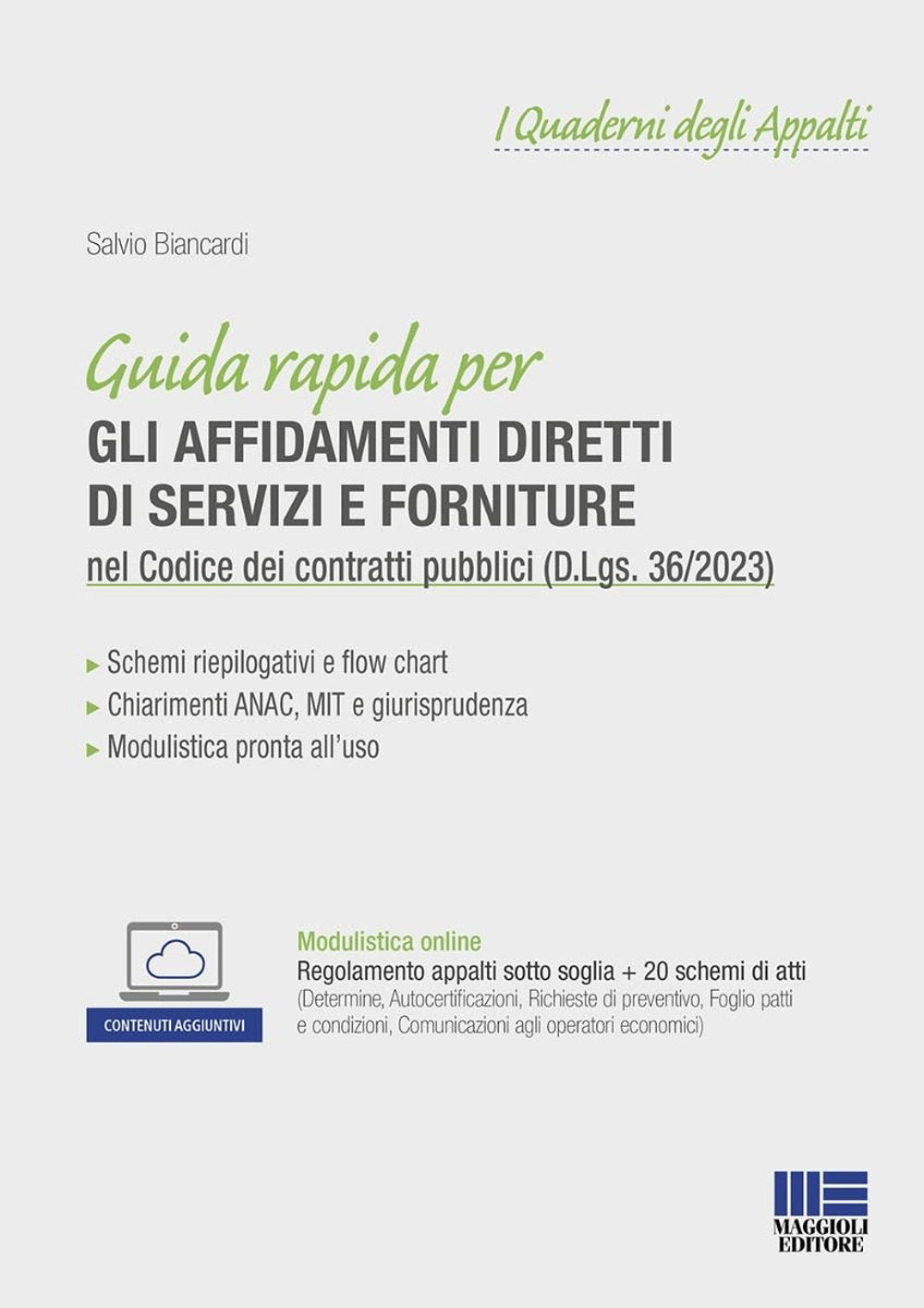 Guida rapida per gli affidamenti diretti di servizi e forniture …