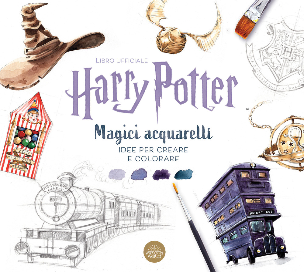 Harry Potter. Magici acquarelli. Idee per creare e colorare. Ediz. …
