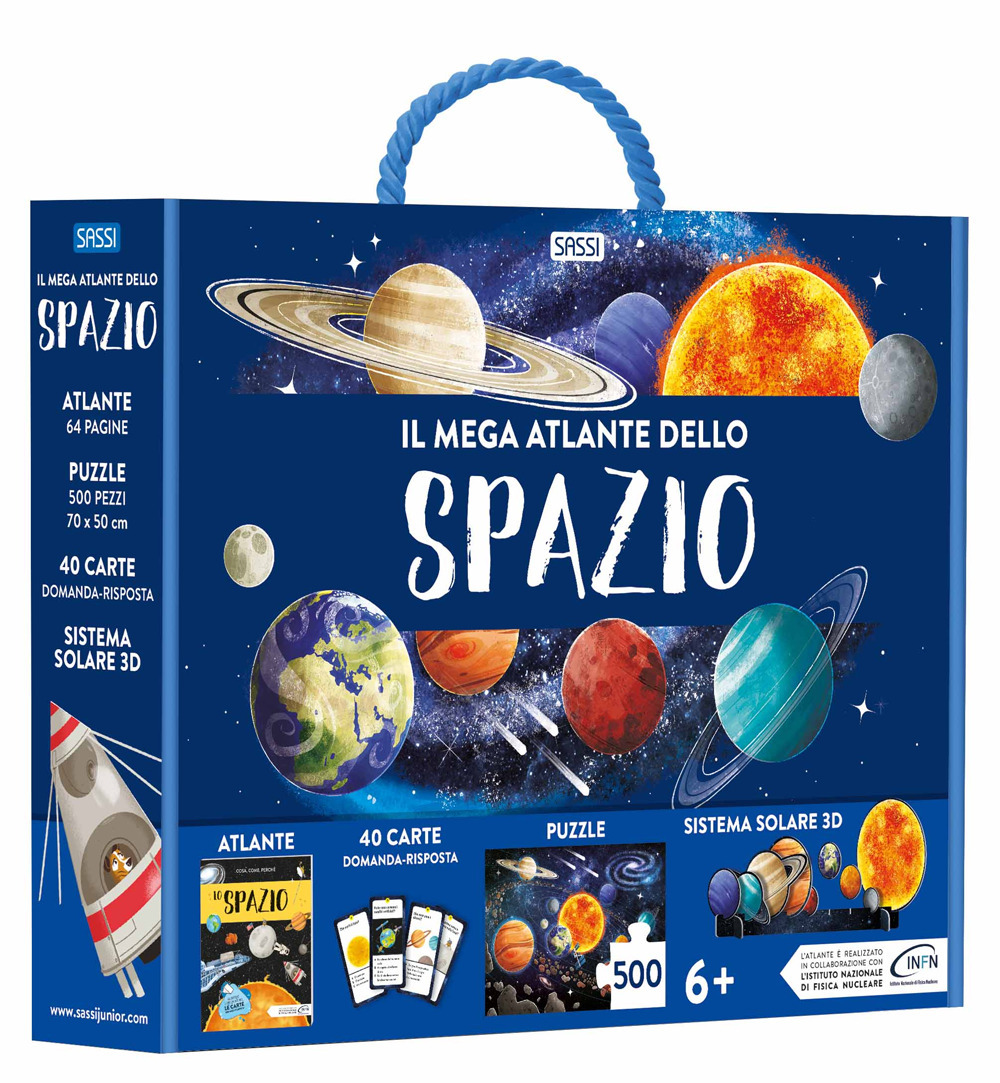 Il mega-atlante dello spazio. Nuova ediz. Con puzzle. Con 40 …