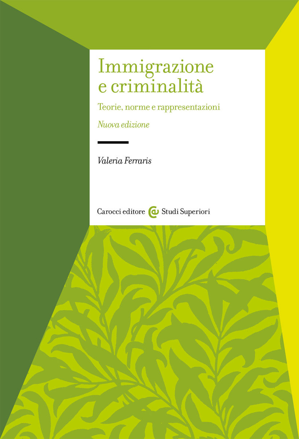 Immigrazione e criminalità. Teorie, norme e rappresentazioni. Nuova ediz.