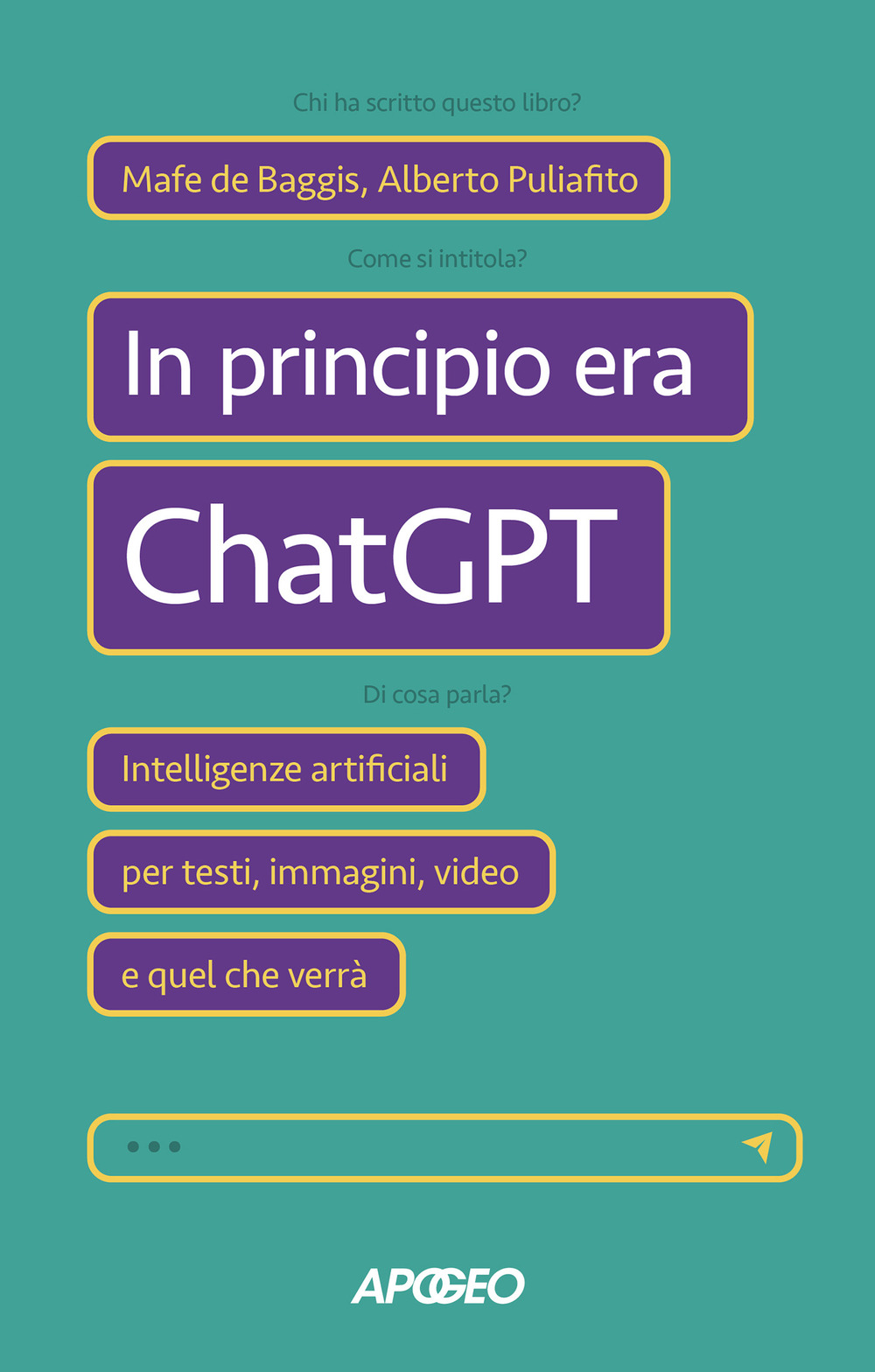 In principio era ChatGPT. Intelligenze artificiali per testi, immagini, video …